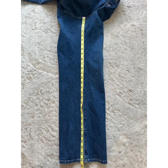 J.Crew Women’s Jeans Size 29 Full Length Wide Leg High Rise All Day Denim - Picture 7 of 7